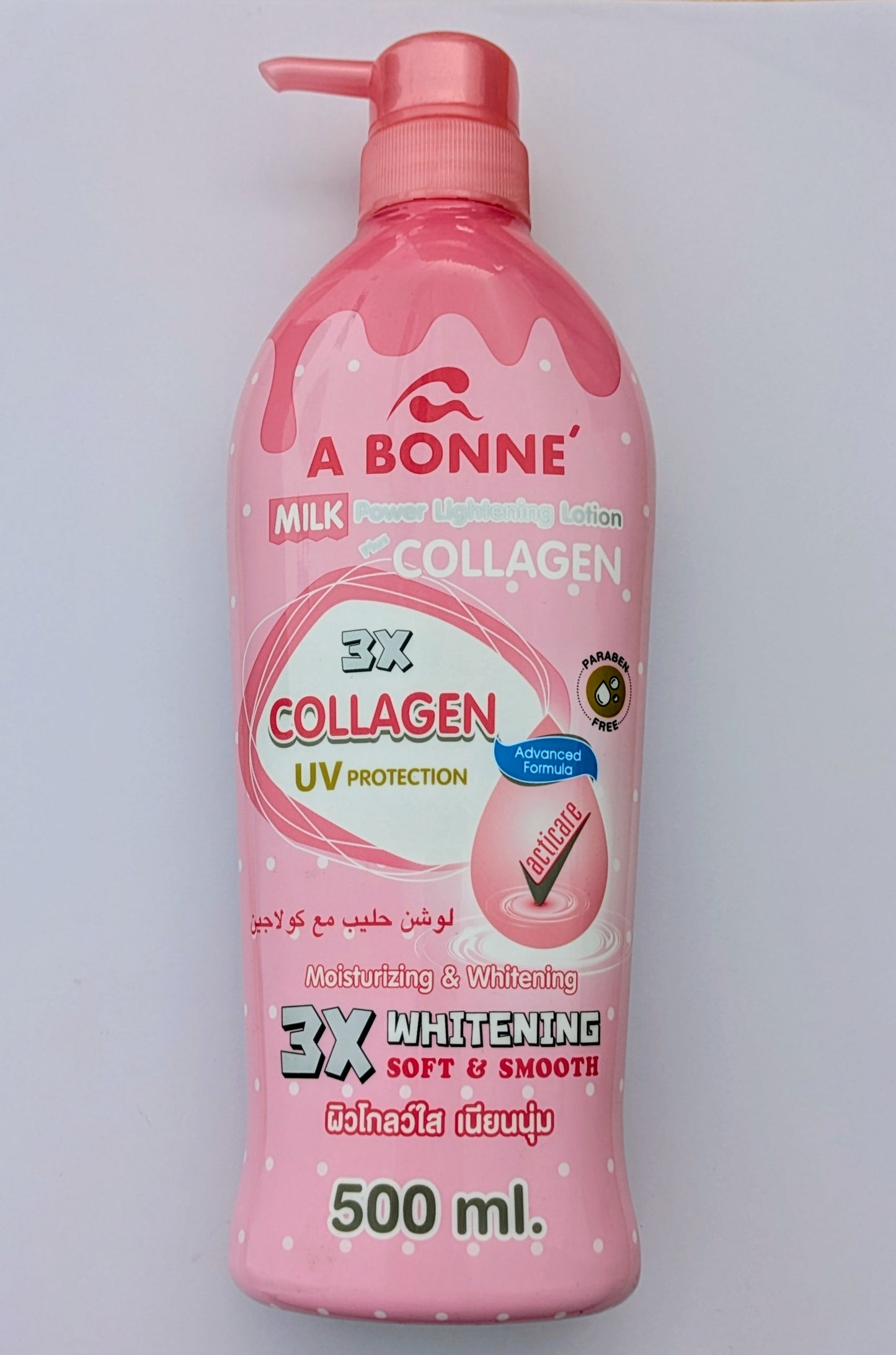 A BONNE MILK POWER LIGHTENING LOTION WITH COLLAGEN (500ML)