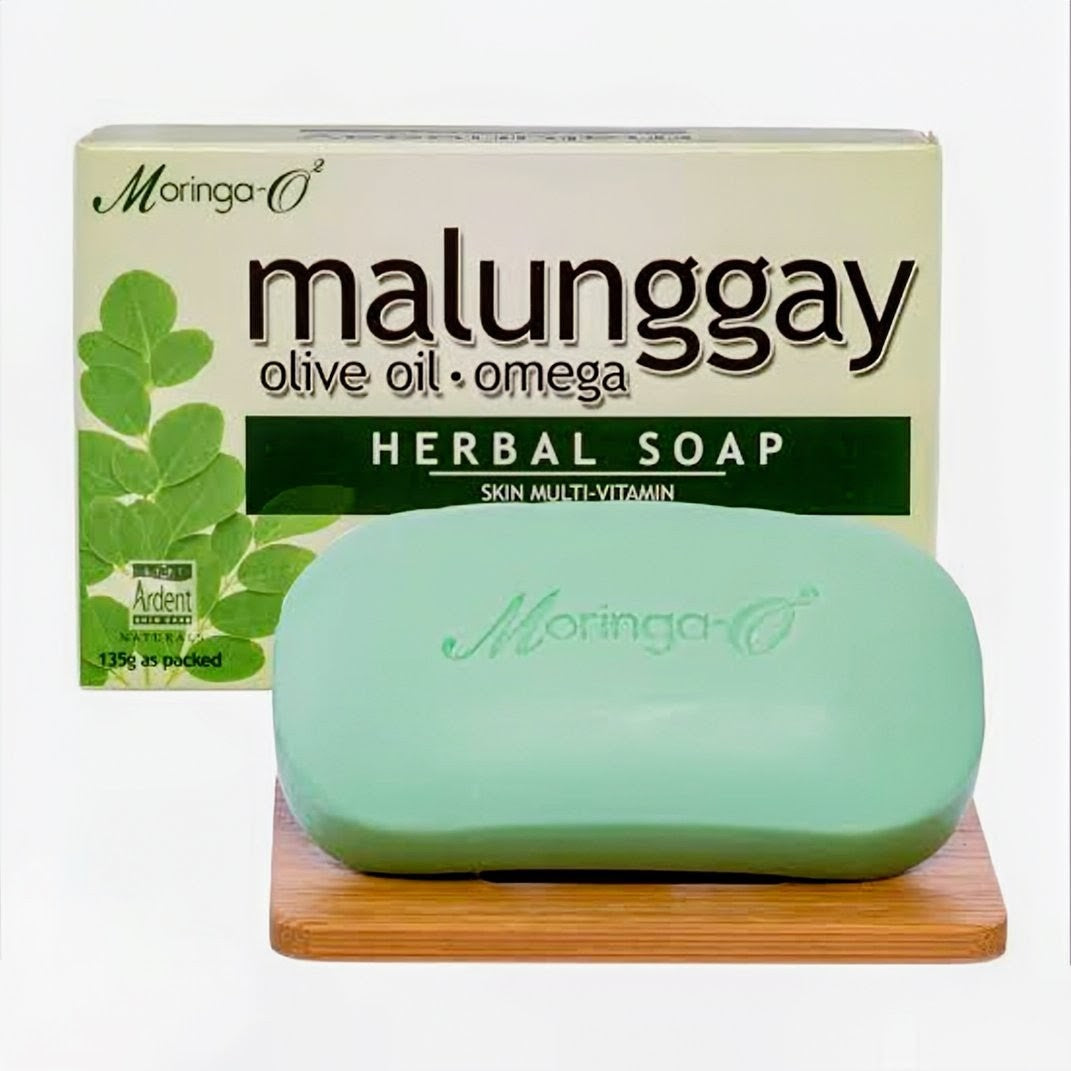 MORINGA-O2 MALUNGGAY HERBAL MOISTURIZING SOAP 135G