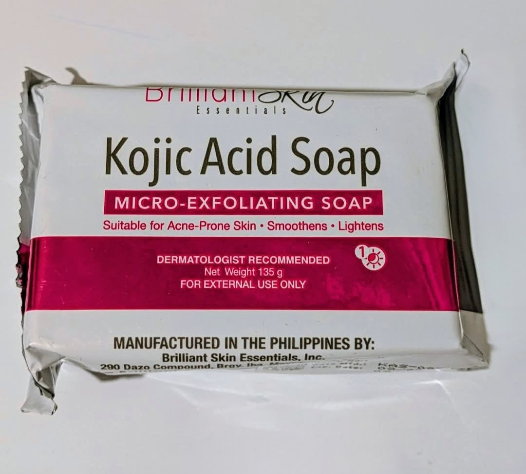 BRILLIANT SKIN KOJIC ACID SOAP MICRO-EXFOLIATING SOAP