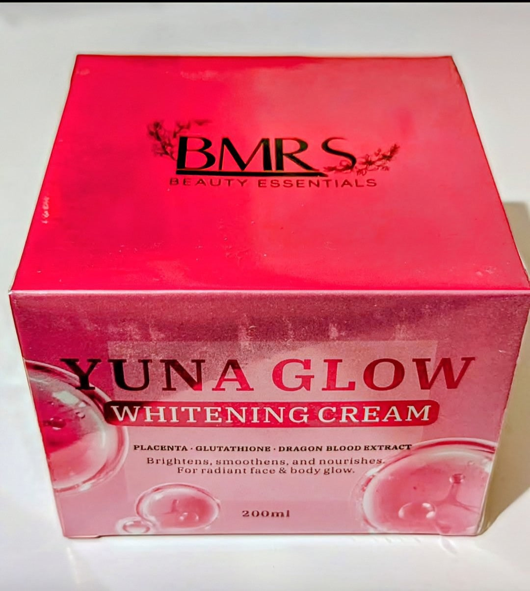 BMRS YUNA GLOW WHITENING CREAM 200ml
