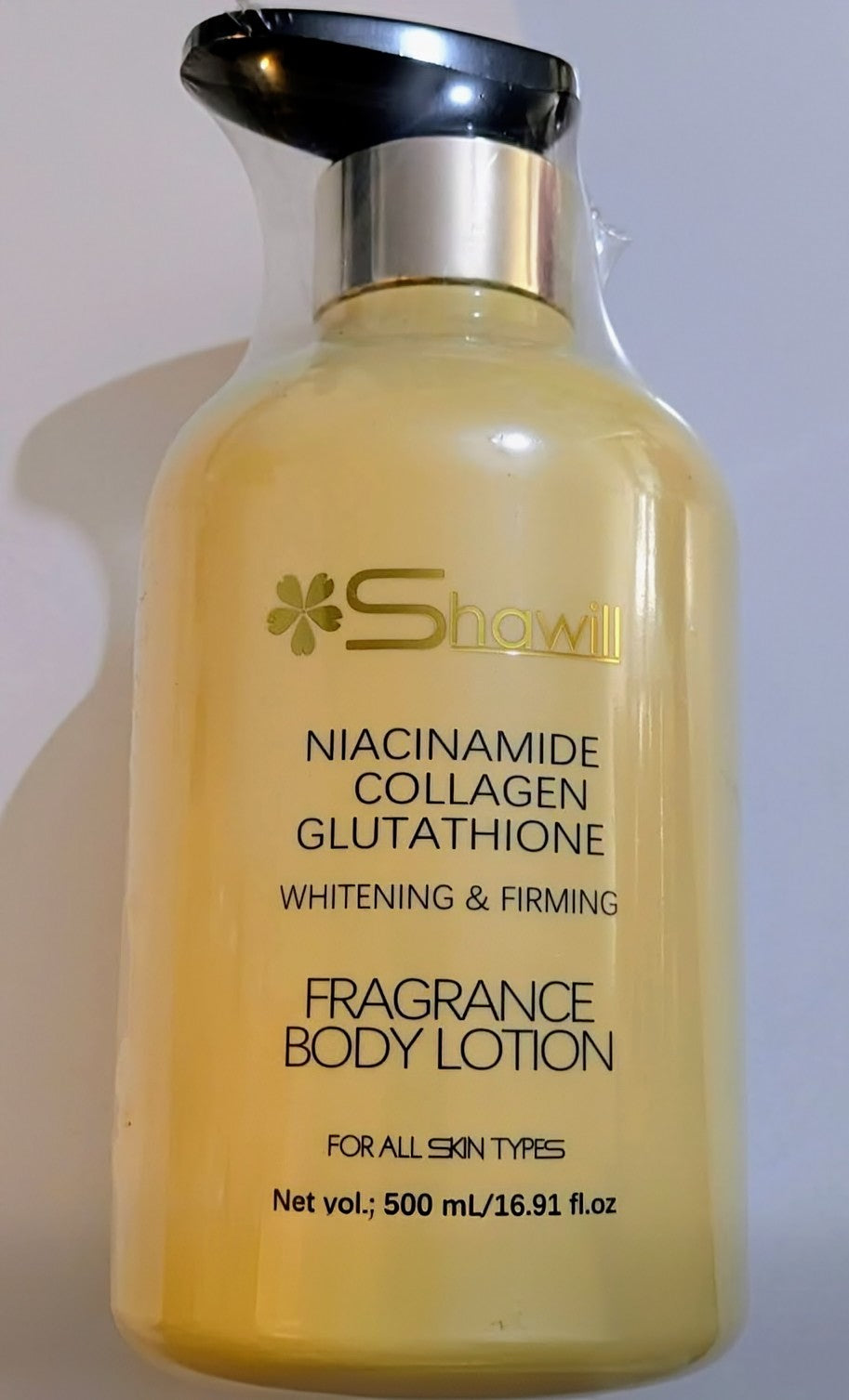 SHAWILL NIACINAMIDE COLLAGEN GLUTATHIONE WHITENING & FIRMING FRAGRANCE BODY LOTION (500ml)