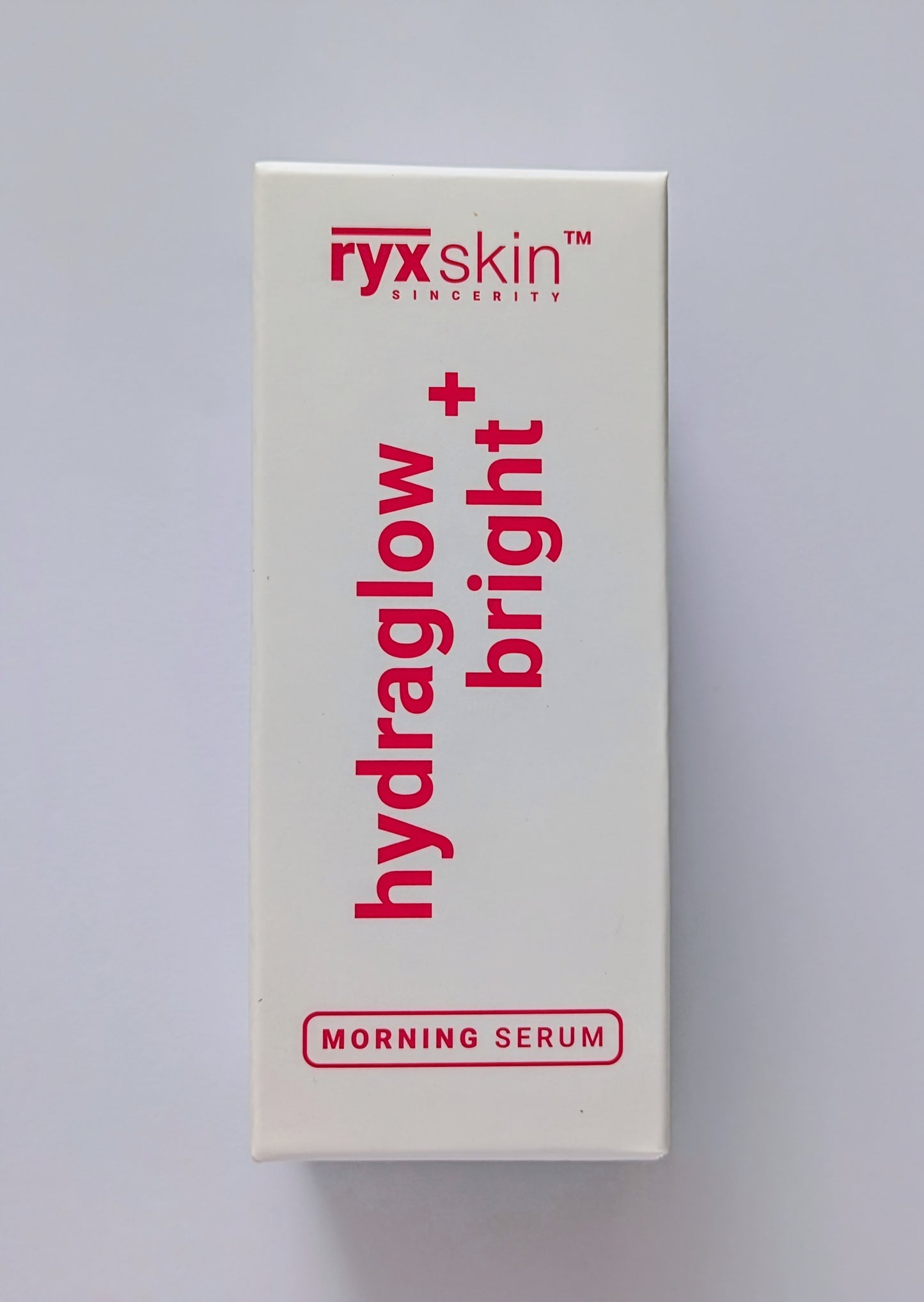 RYX SKIN HYDRAGLOW + BRIGHT MORNING SERUM