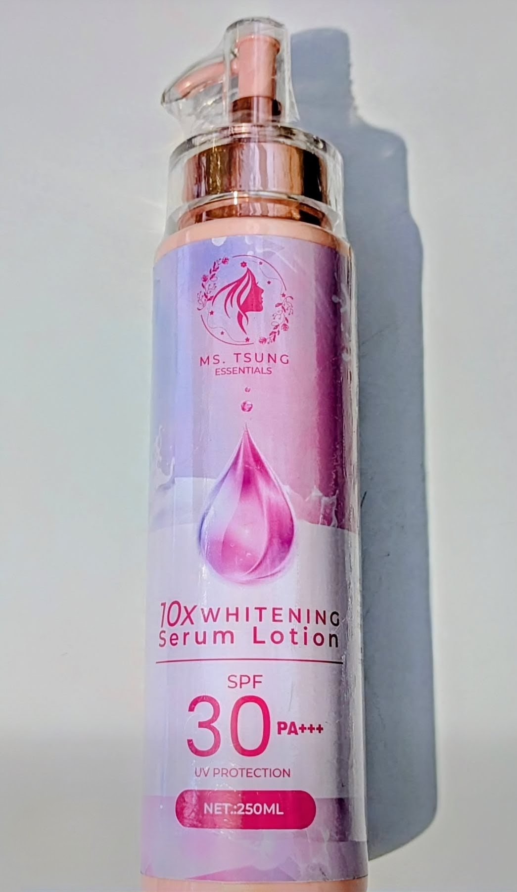 MS.TSUNG ESSENTIALS 10x WHITENING SERUM LOTION 250ML