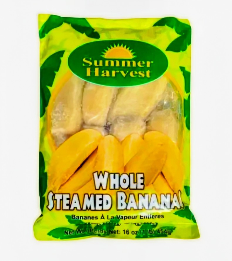 LUCIA SUMMER HARVEST WHOLE STEAMED BANANA 16oz 454G