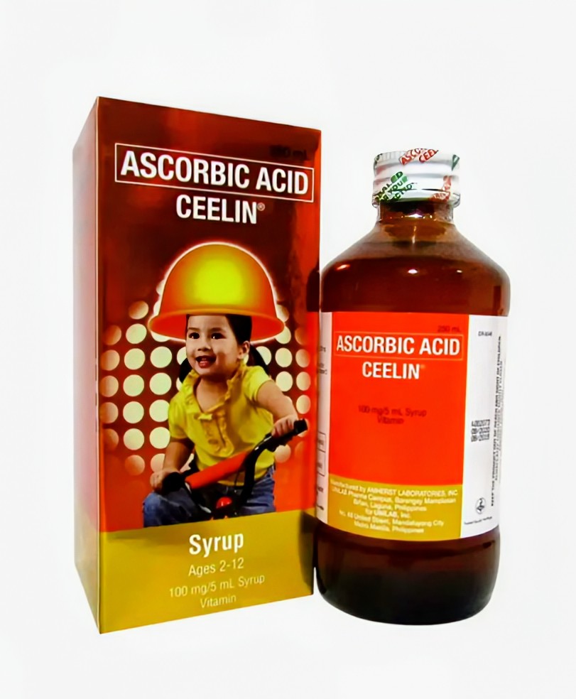ASCORBIC ACID CEELIN (ORANGE FLAVOR) 250ML