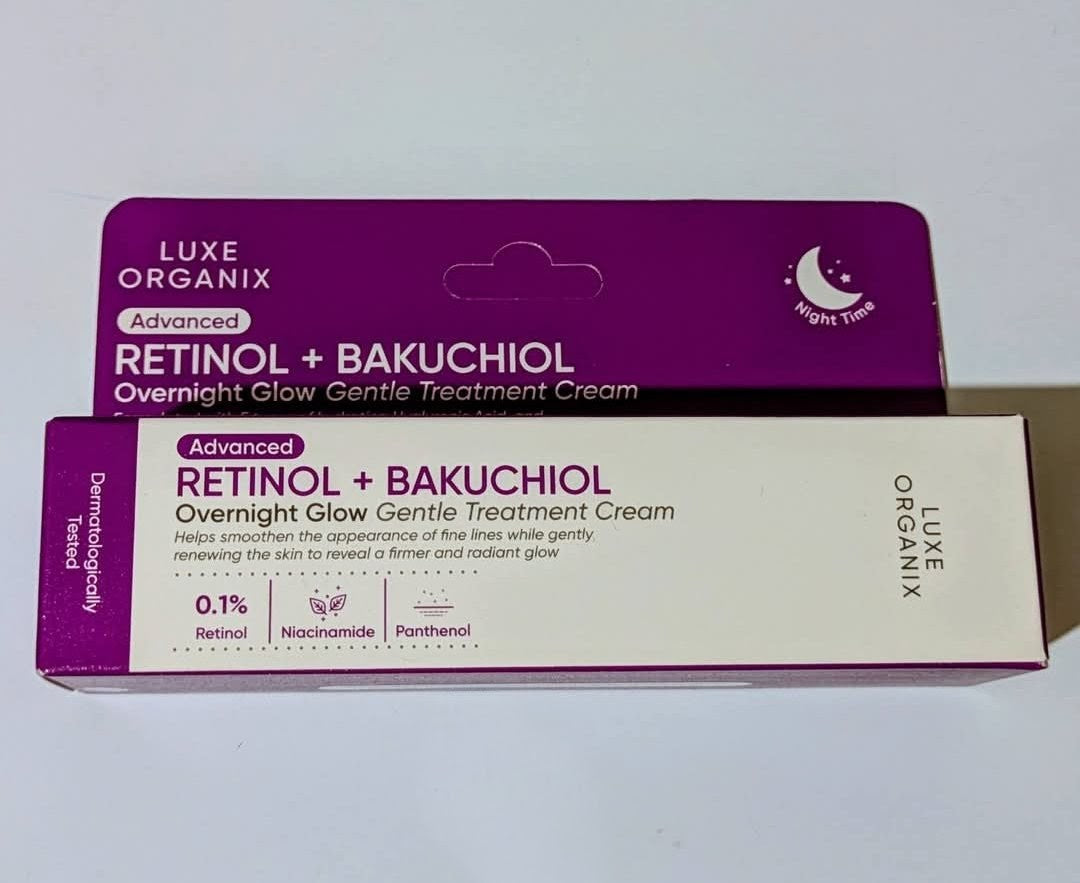 LUXE ORGANIX ADVANCED RETINOL + BAKUCHIOL CREAM 30g