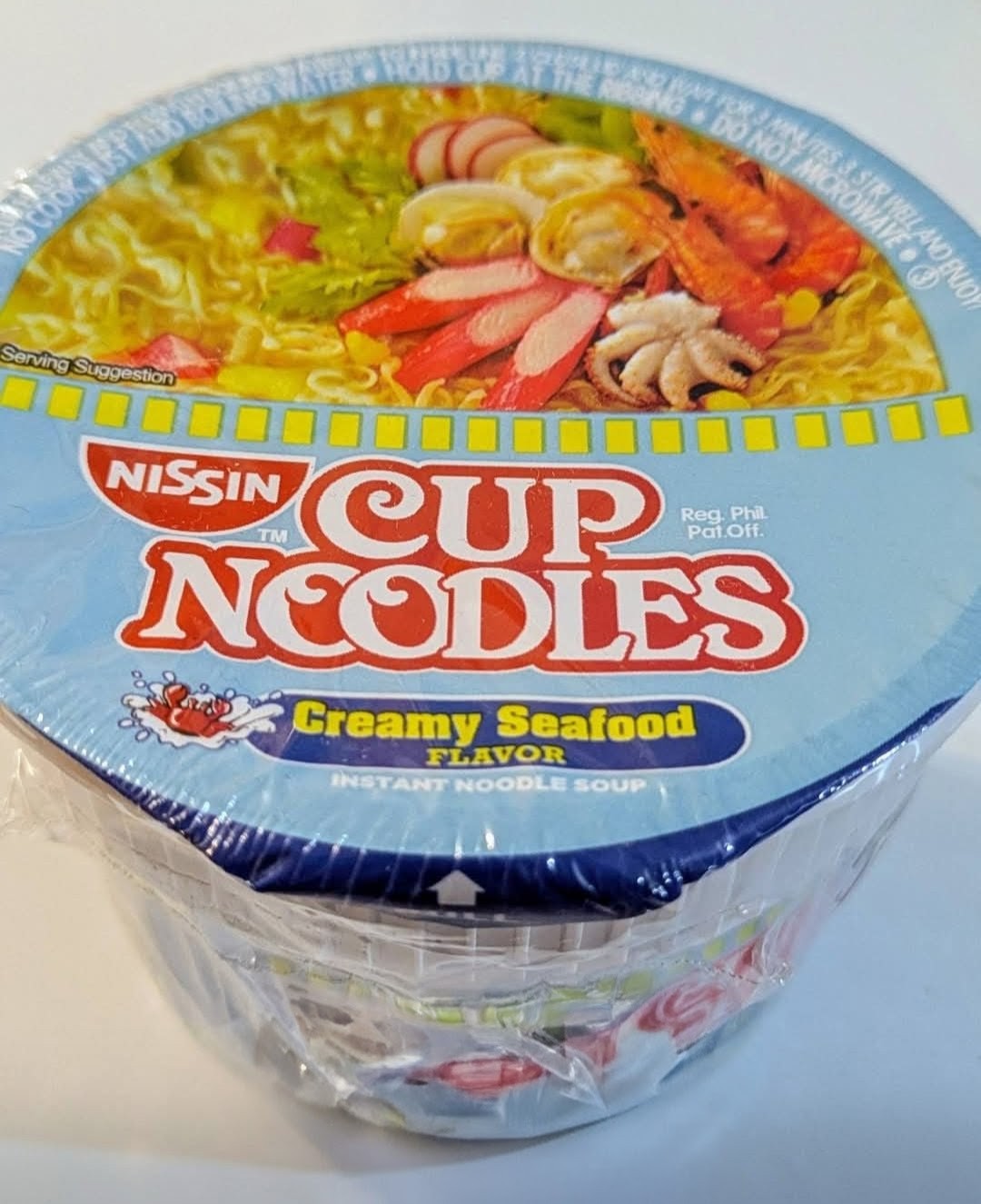 NISSIN CUP NOODLES CREAMY SEAFOOD FLAVOR