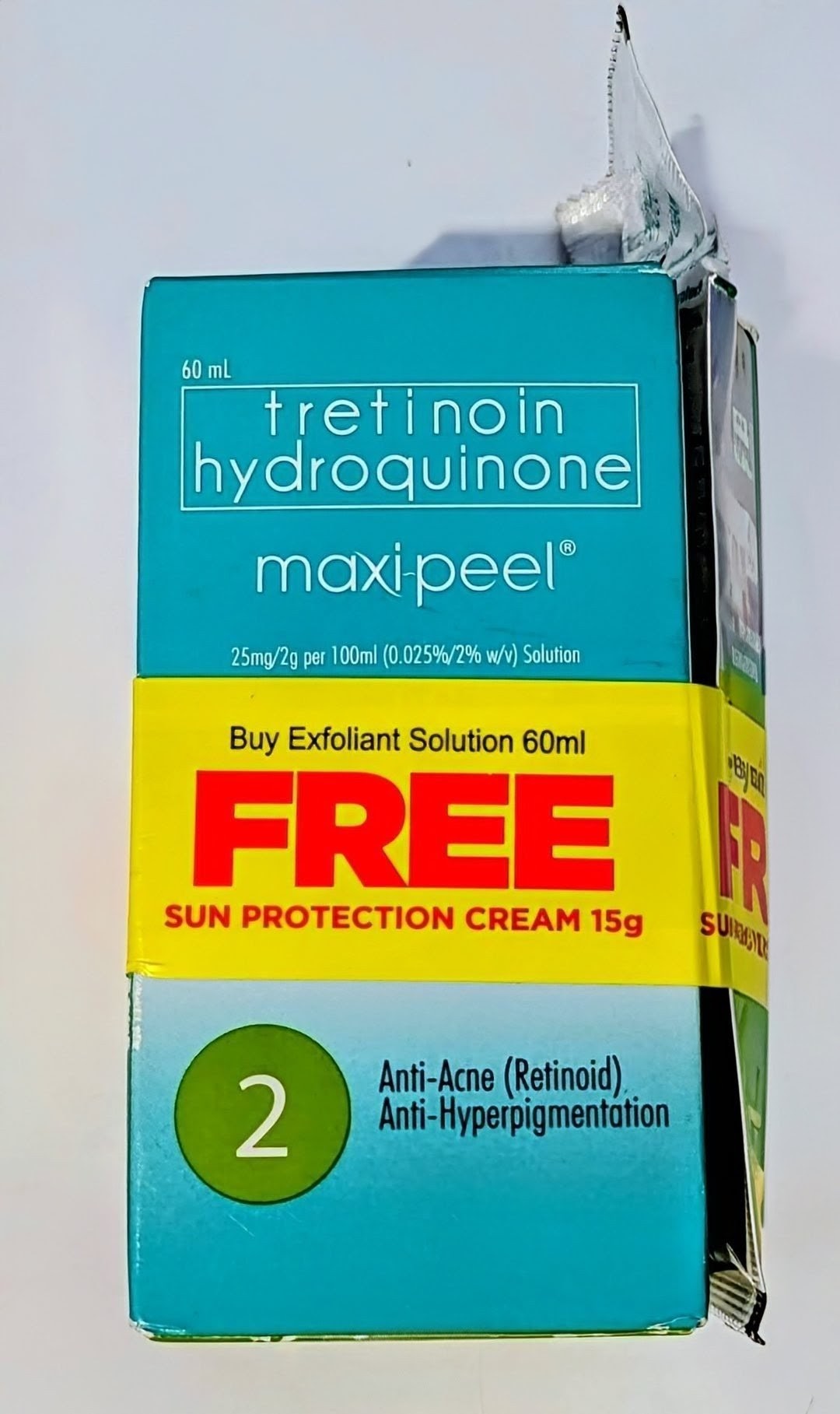 MAXIPEEL TRETINOIN HYDROQUINONE