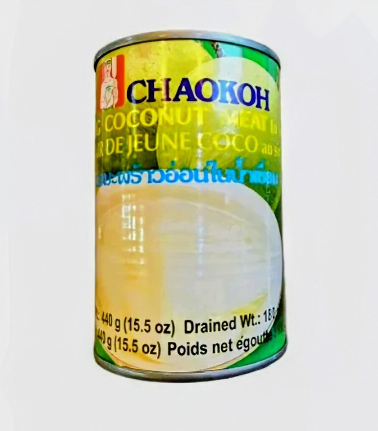 CHAOKOH YOUNG COCONUT MEAT IN SYRUP 440G