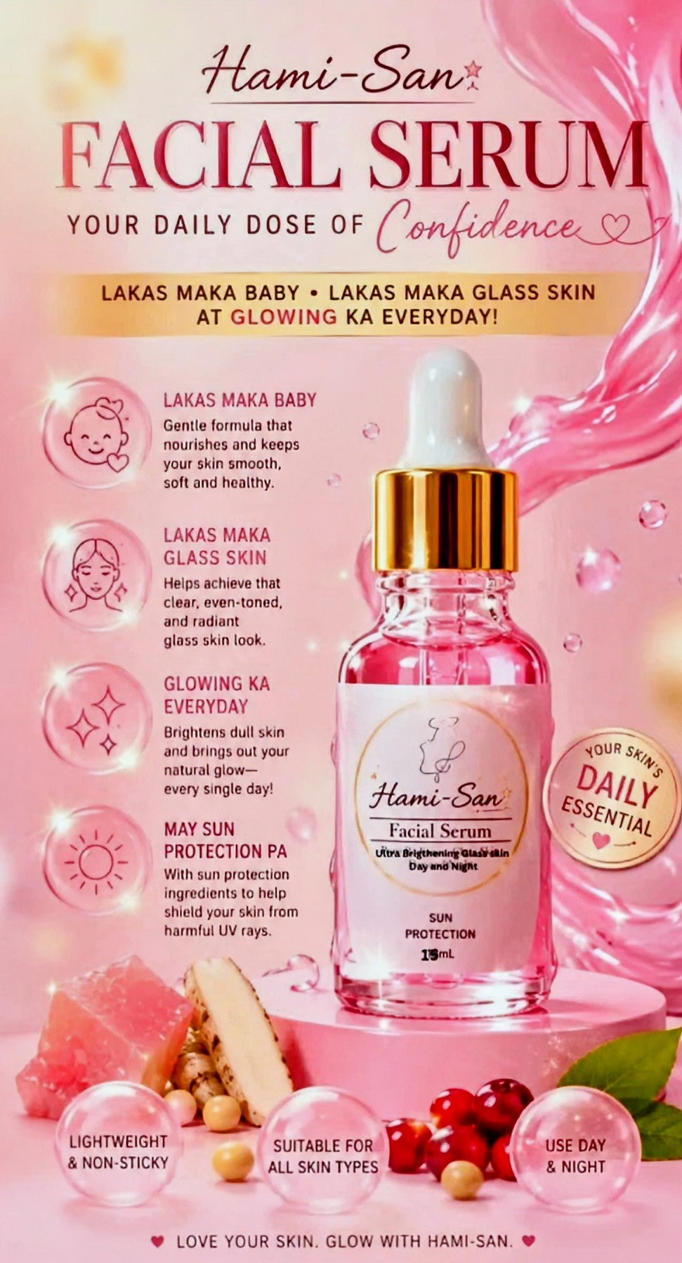 HAMI-SAN FACIAL SERUM 30ML
