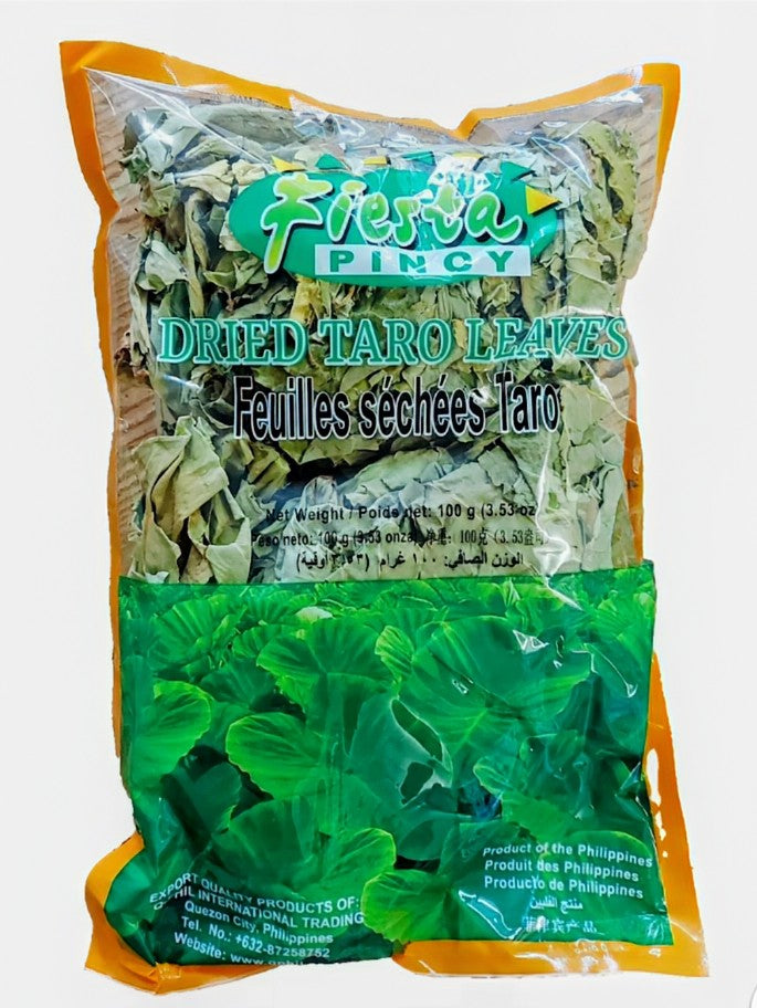 FIESTA PINOY DRIED TARO LEAVES 100G