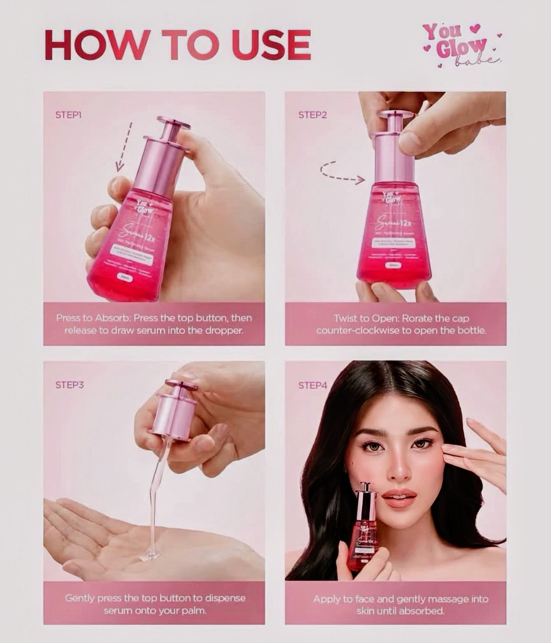 YOU GLOW BABE SERUME BRIGHTENING COMPLEX