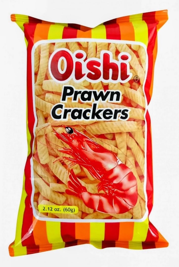 OISHI PRAWN CRACKERS 60G