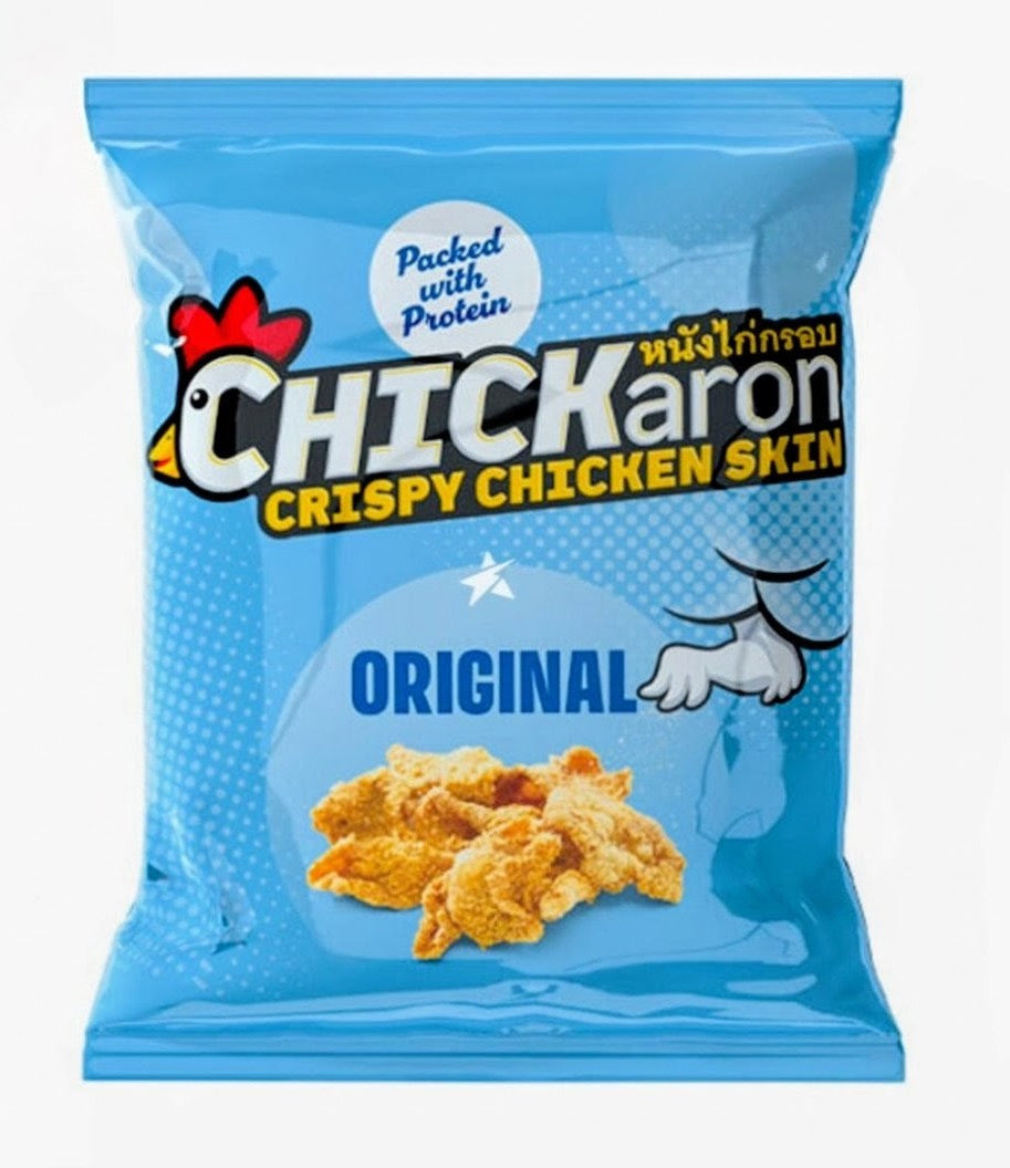 CHICKARON CRISPY CHICKEN SKIN ORIGINAL 40G