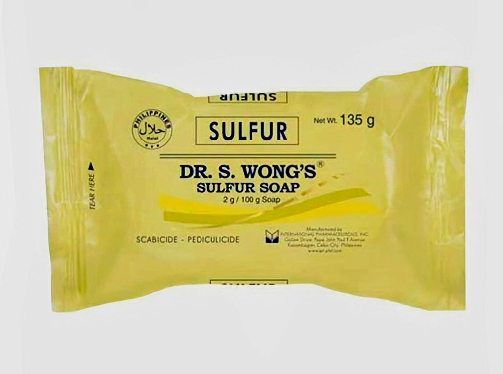 DR. S.WONG'S SULFUR SOAP 135G