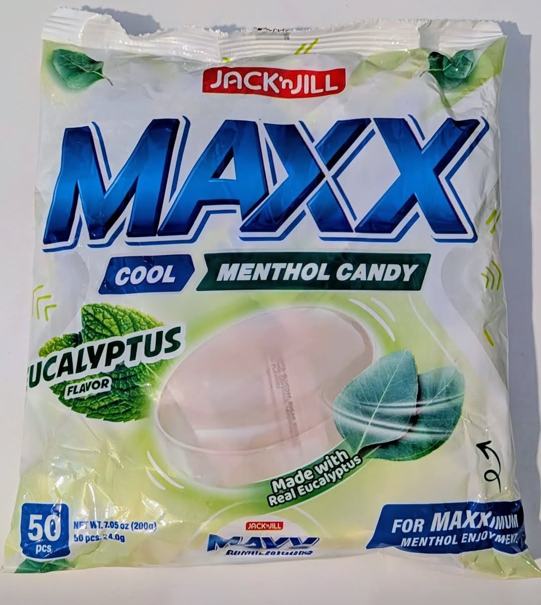 MAXX COOL UCALYPTUS MENTHOL CANDY