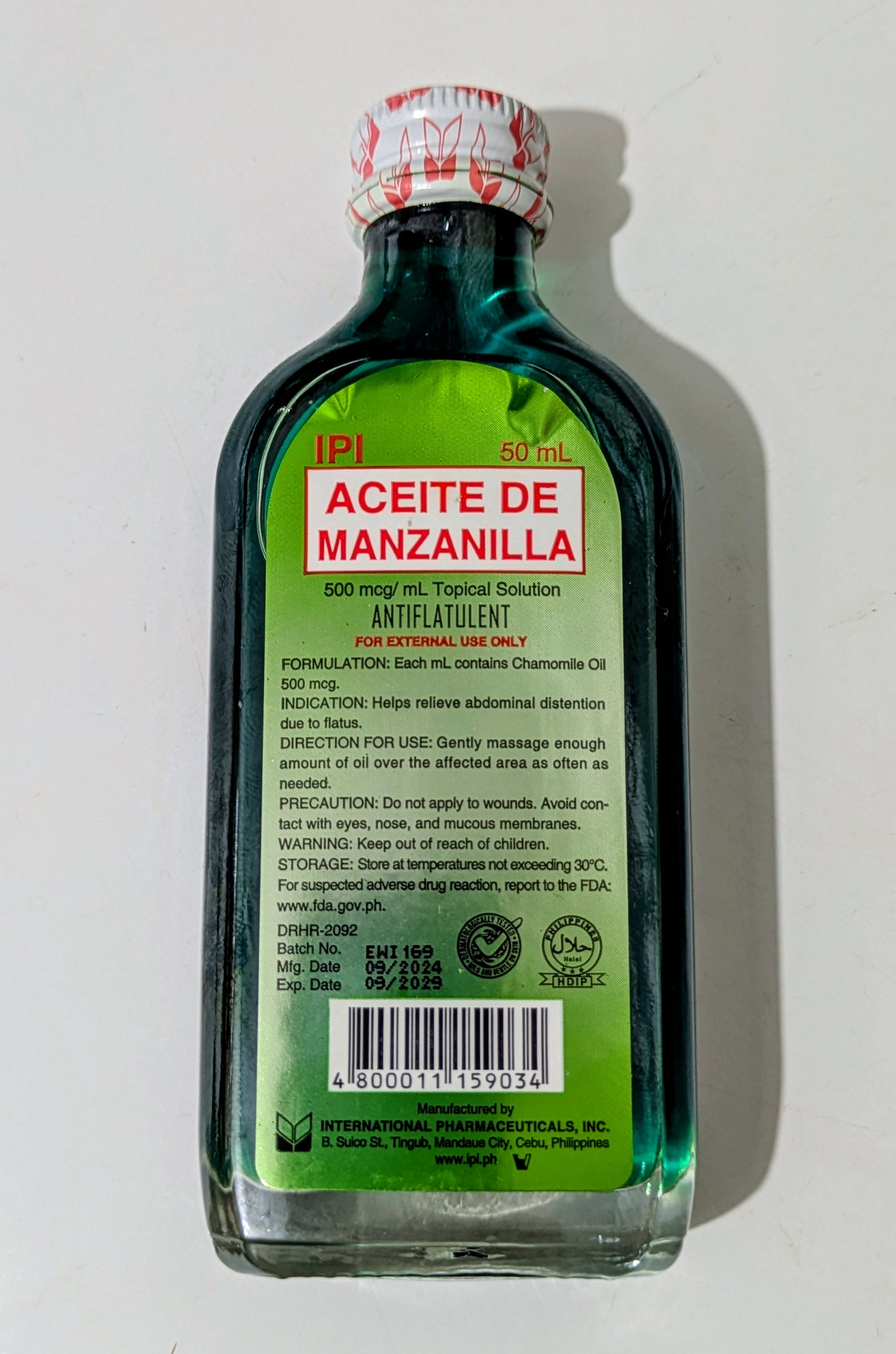 Aceite de Manzanilla (50ml)