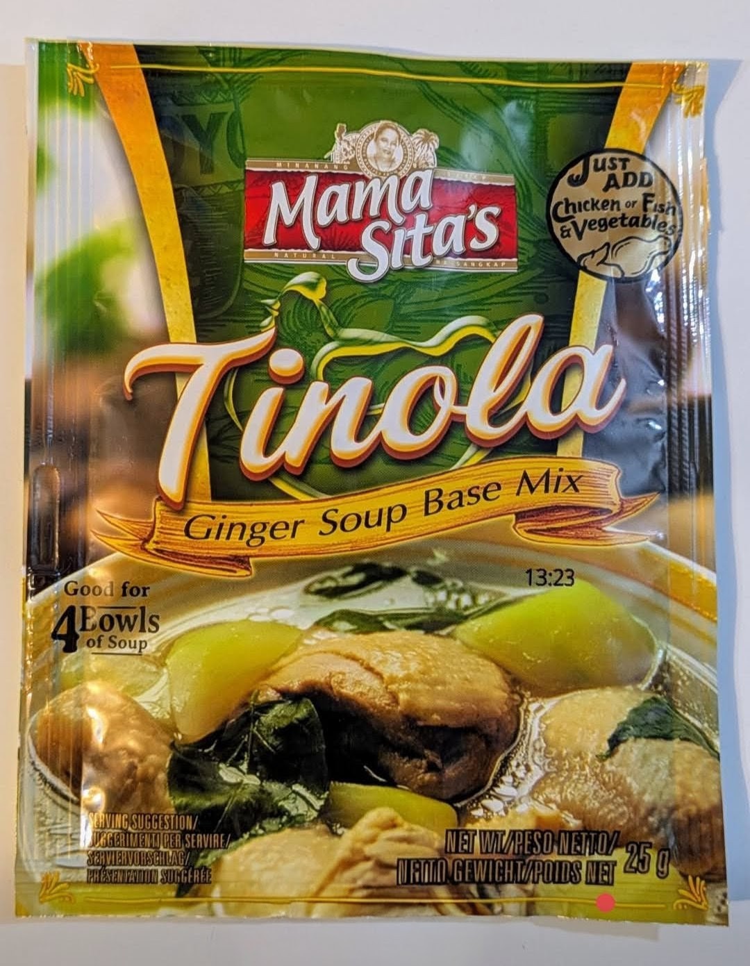 MAMA SITAS TINOLA GINGER SOUP BASE MIX (25g)