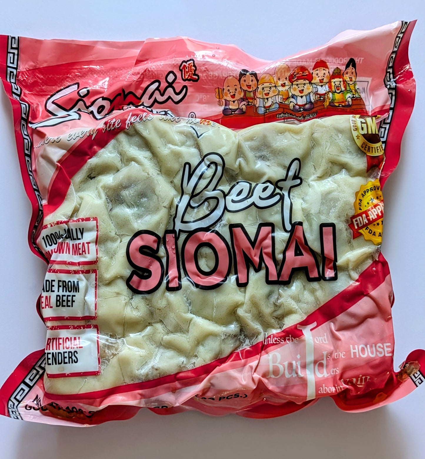 SIOMAI HOUSE BEEF SIOMAI 400G (20GX20)