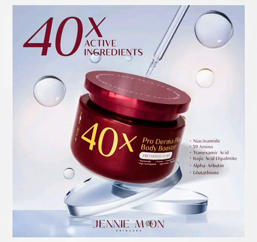 JENNIE MOON 40X PRO DERMA WHITE 250G