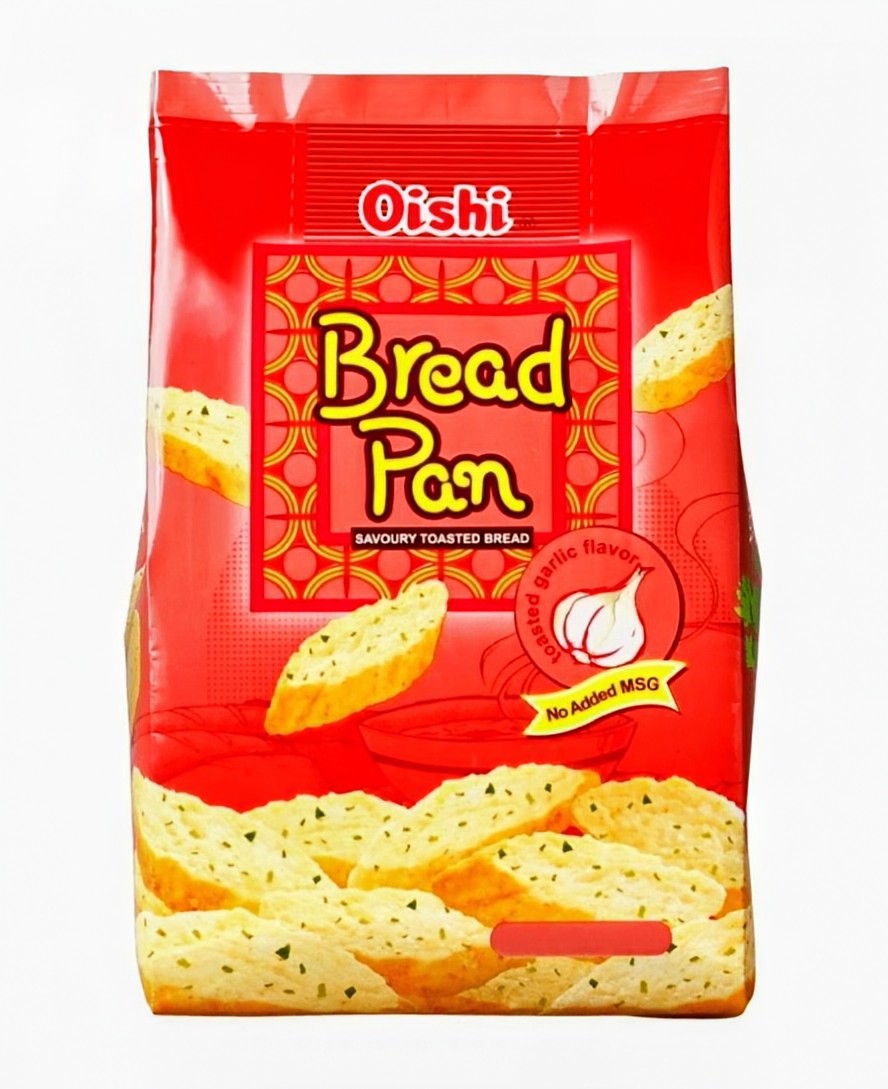 OISHI BREAD PAN BUTTERED TOAST GARLIC 42G