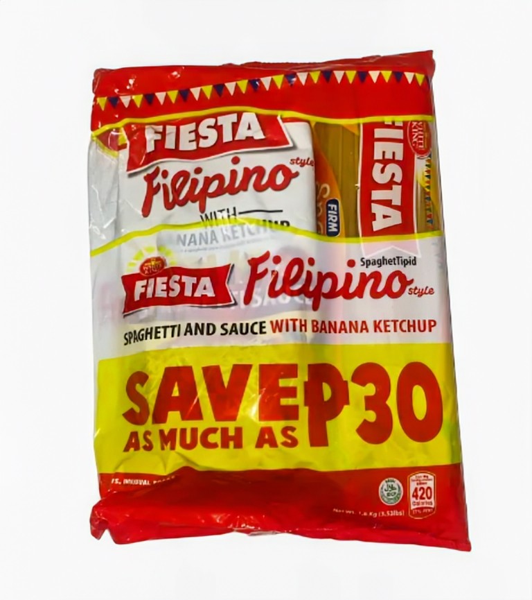FIESTA FILIPINO STYLE SPAGHETTI AND SAUCE WITH BANANA KETCHUP 1.6KG