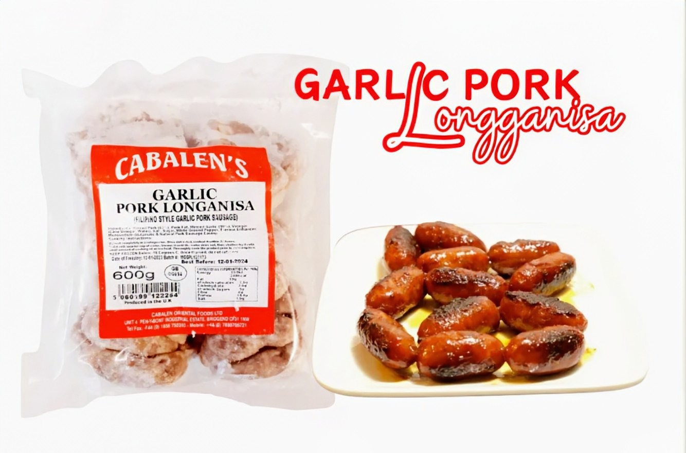 CABALEN'S GARLIC PORK LONGANISA 600G