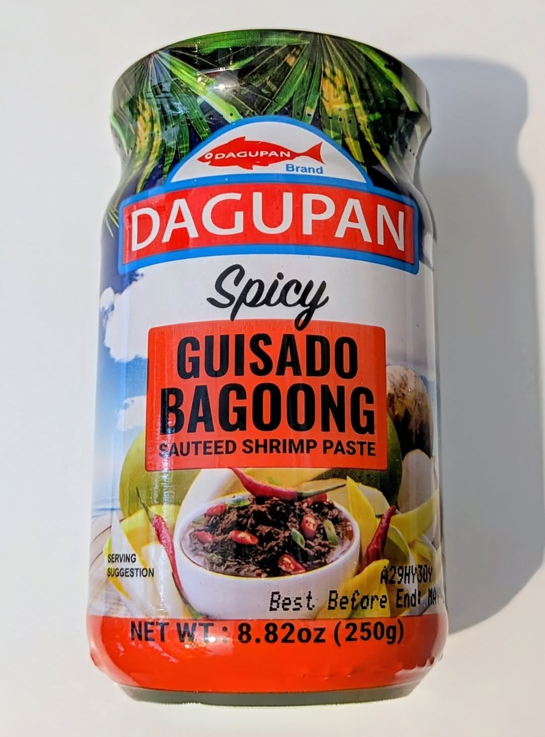 DAGUPAN SPICY GUISADO BAGOONG SAUTED SHRIMP PASTE 250G