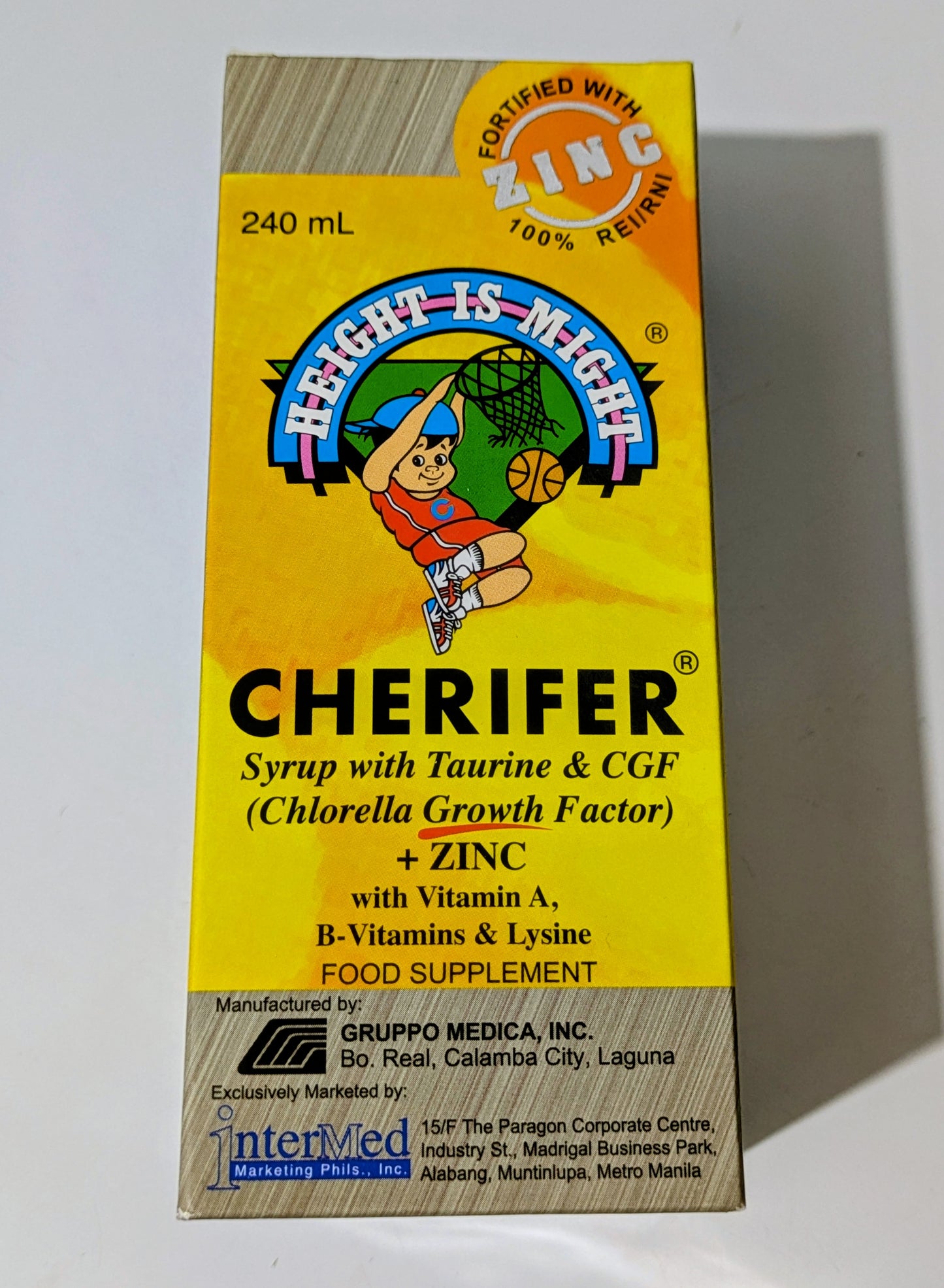 CHERIFER with zinc (240ml)