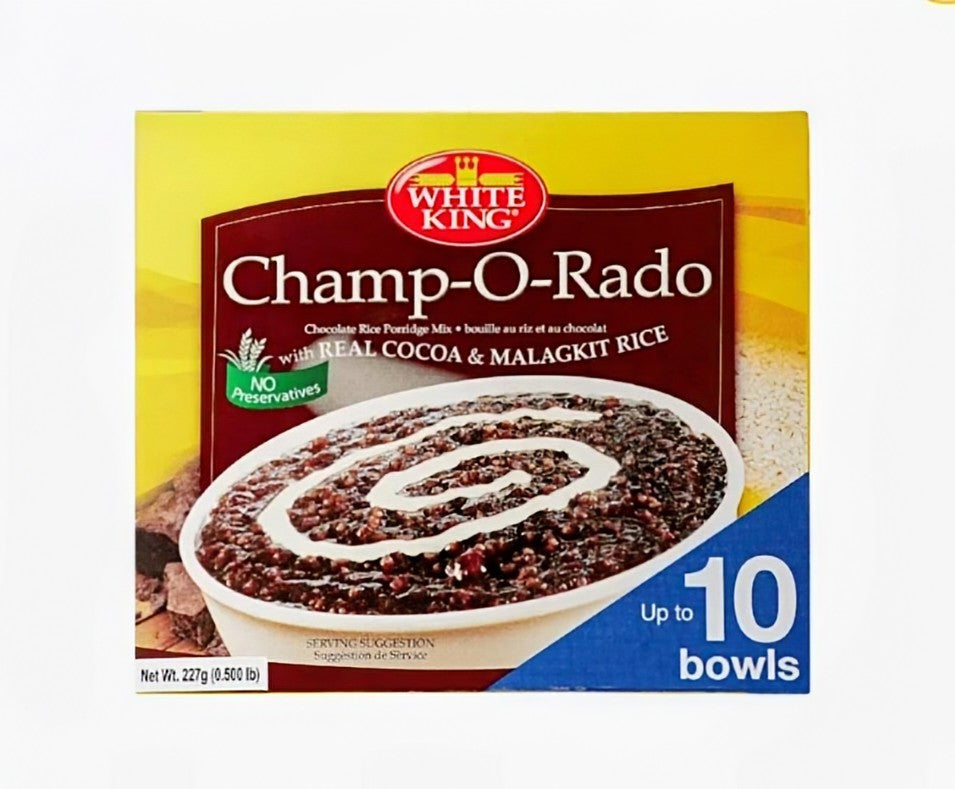 WHITE KING CHAMPORADO (Chocolate Rice Porridge Mix) 227G