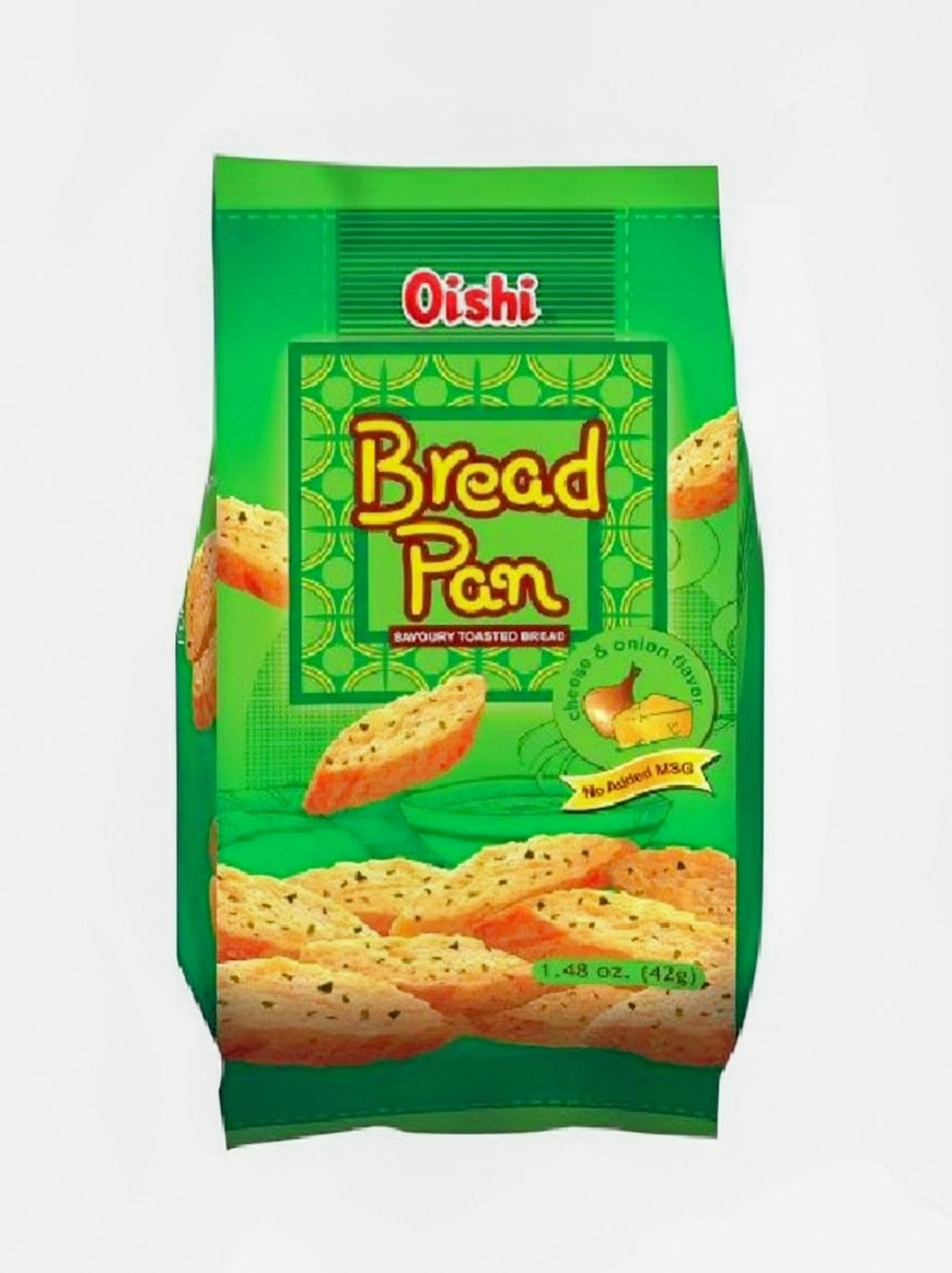 OISHI BREAD PAN CHEESE & ONION TOAST 42G