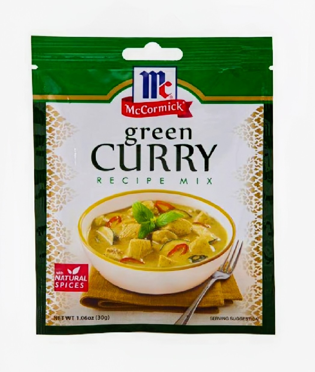 MCCORMICK GREEN CURRY RECIPE MIX 30G