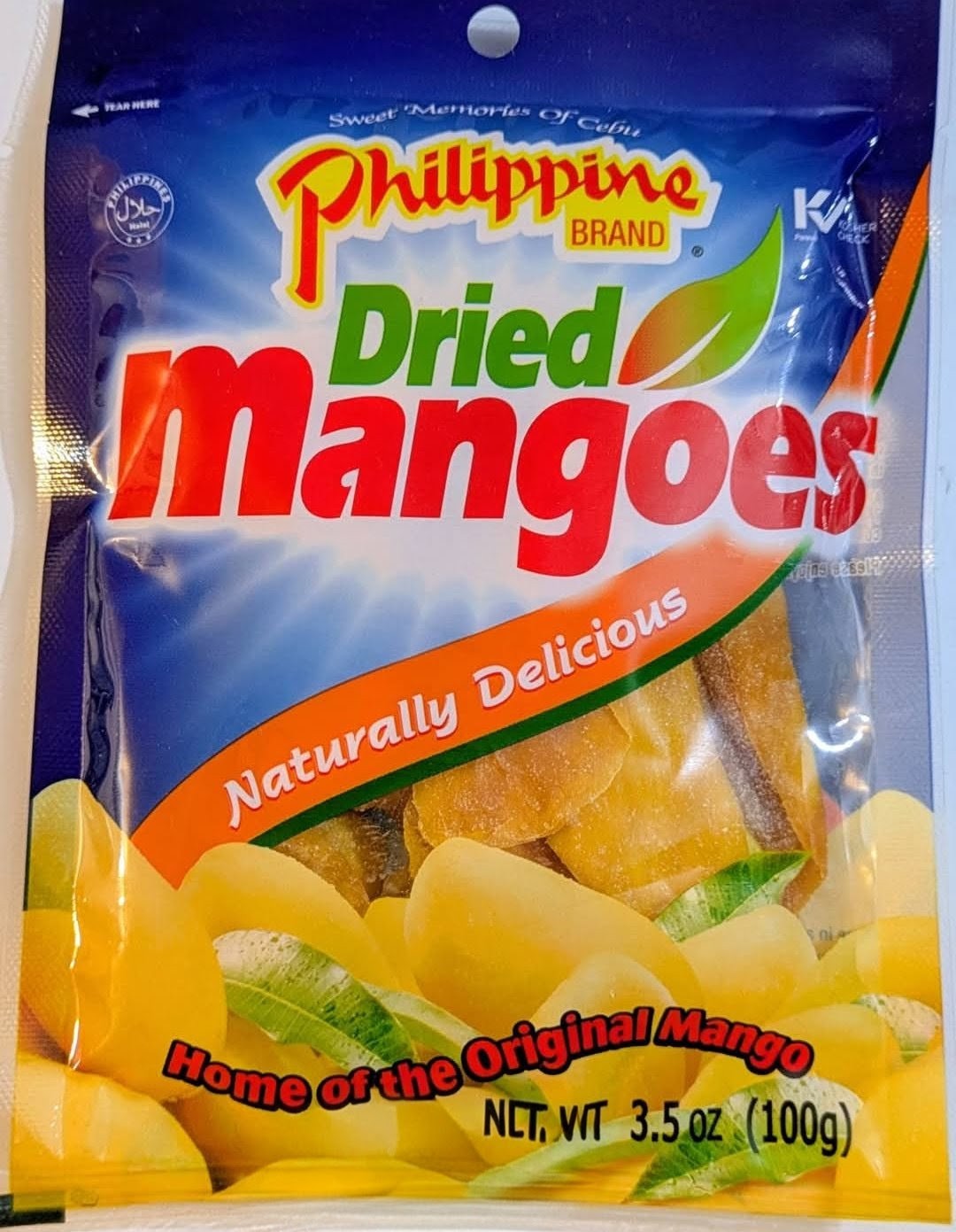 PHILIPPINE BRAND DRIED MANGO