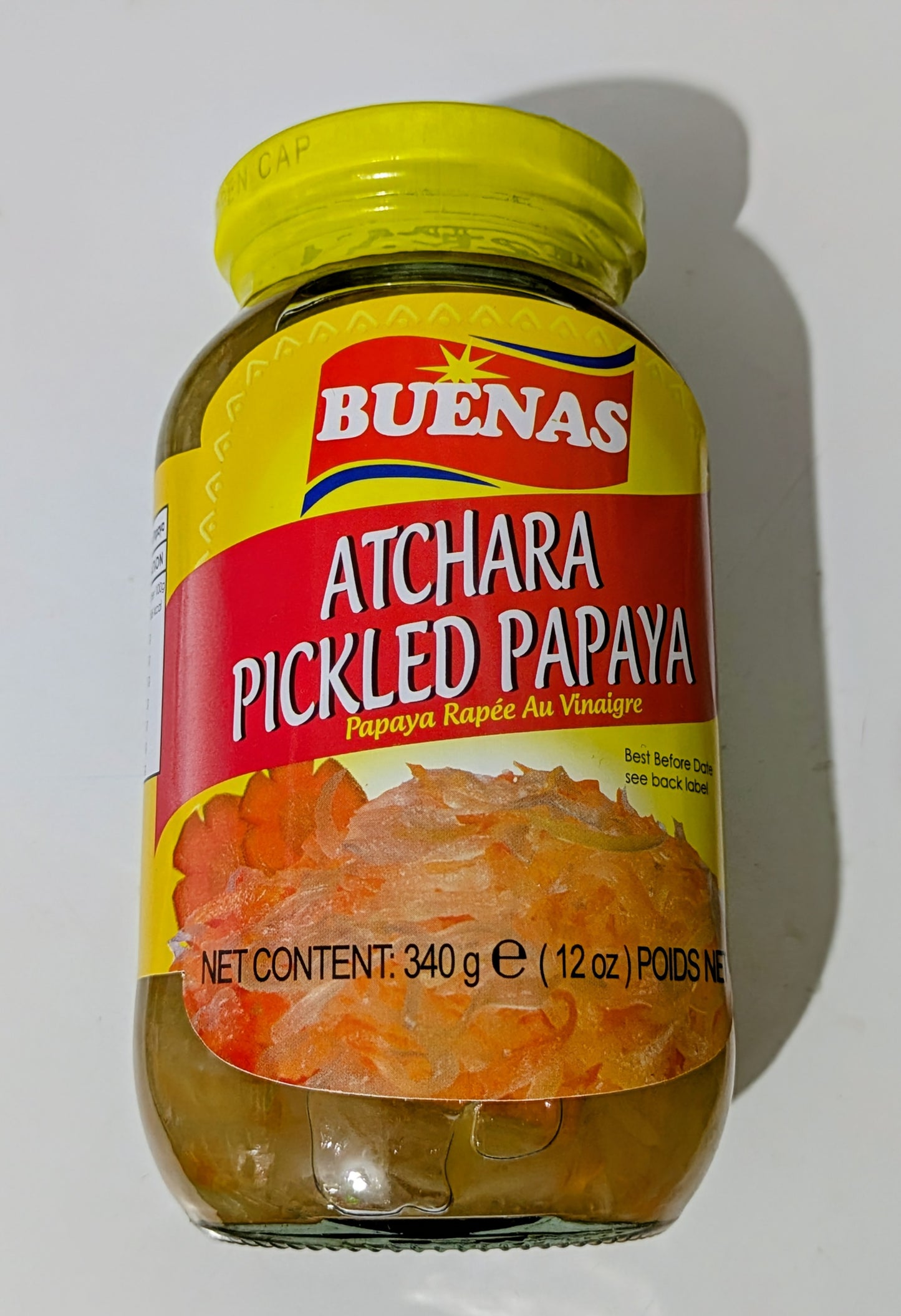 BUENAS ATCHARA PICKLED PAPAYA (340G)