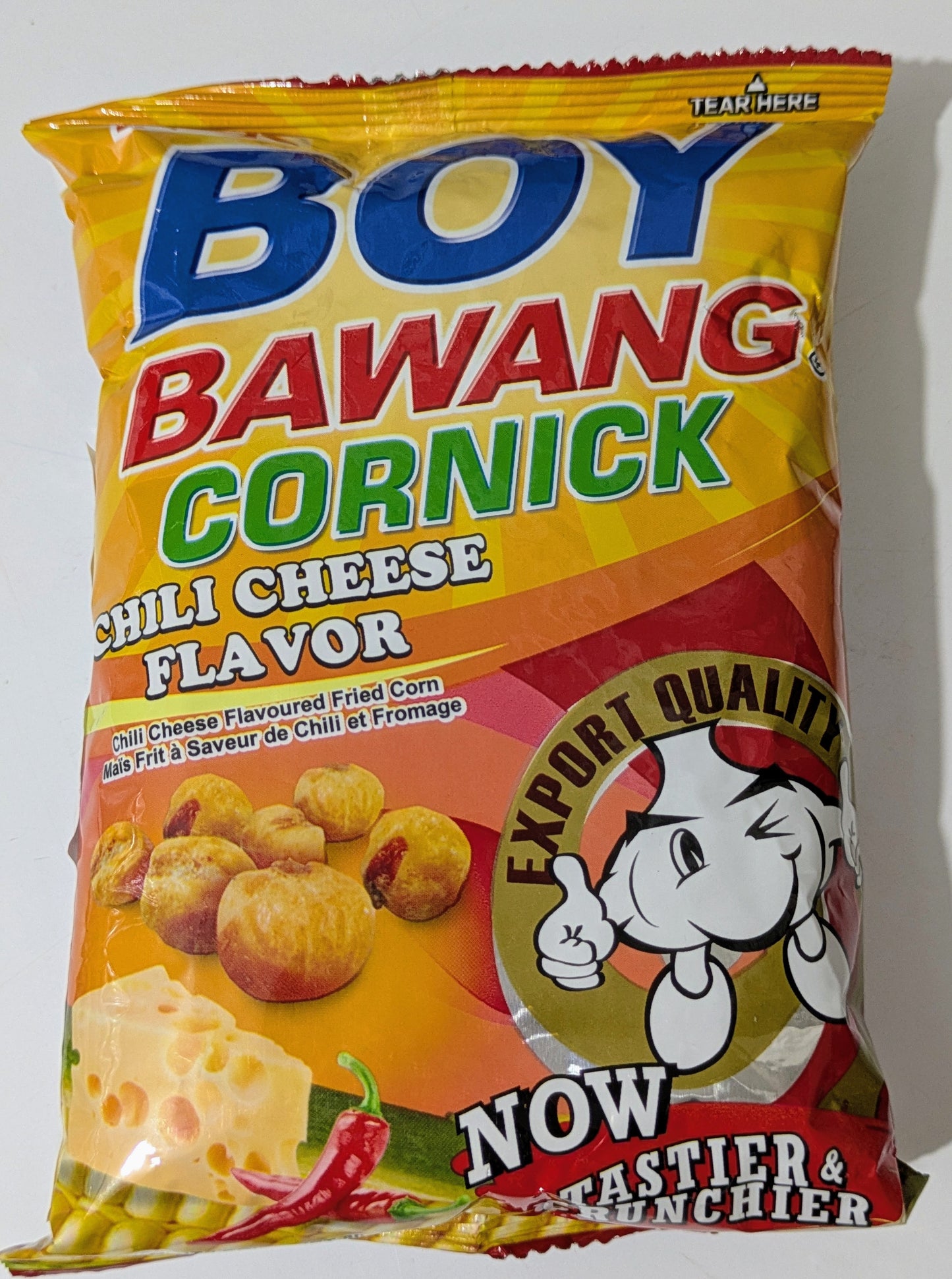 BOY BAWANG CORNICK CHILI CHEESE FLAVOR