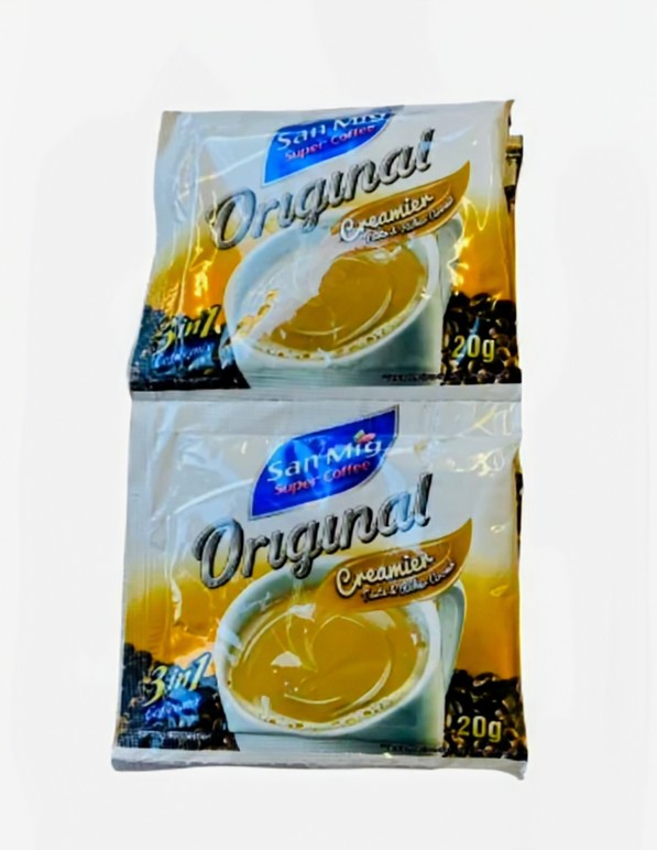 SAN MIGUEL COFFEE ORIGINAL CREAMER STRIP 10X20G