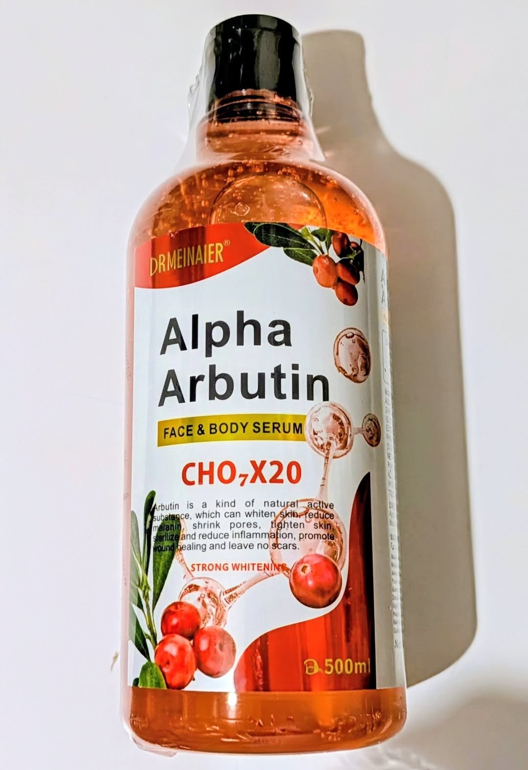 DR MEINAIER ALPHA ARBUTIN FACE & BODY SERUM (500ML)