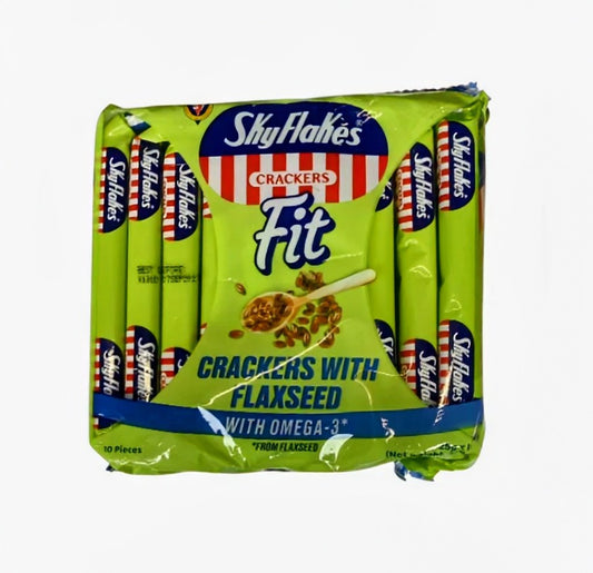 SKYFLAKES CRACKERS WITH FLAXSEED 25Gx10