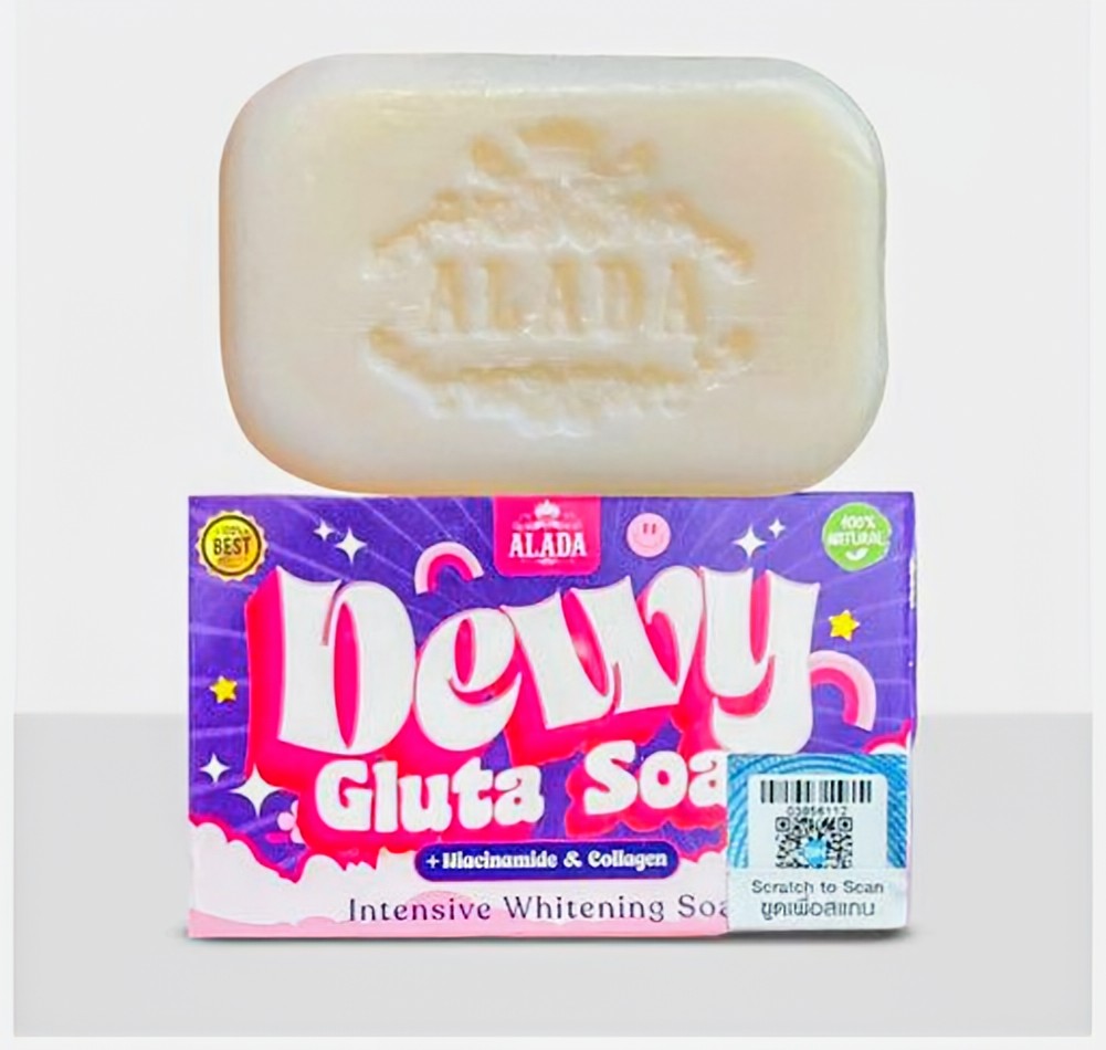 ALADA DEWY GLUTA SOAP INTENSIVE WHITENING SOAP
