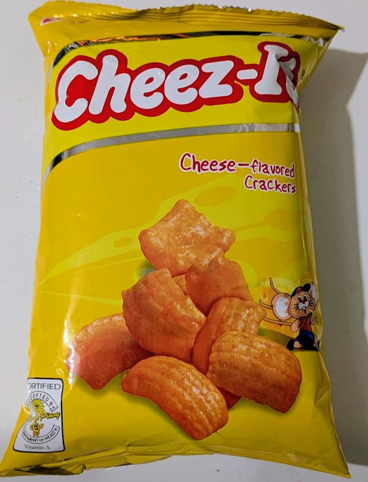 CHEEZ-IT CHEESE FLAVORED CRACKERS