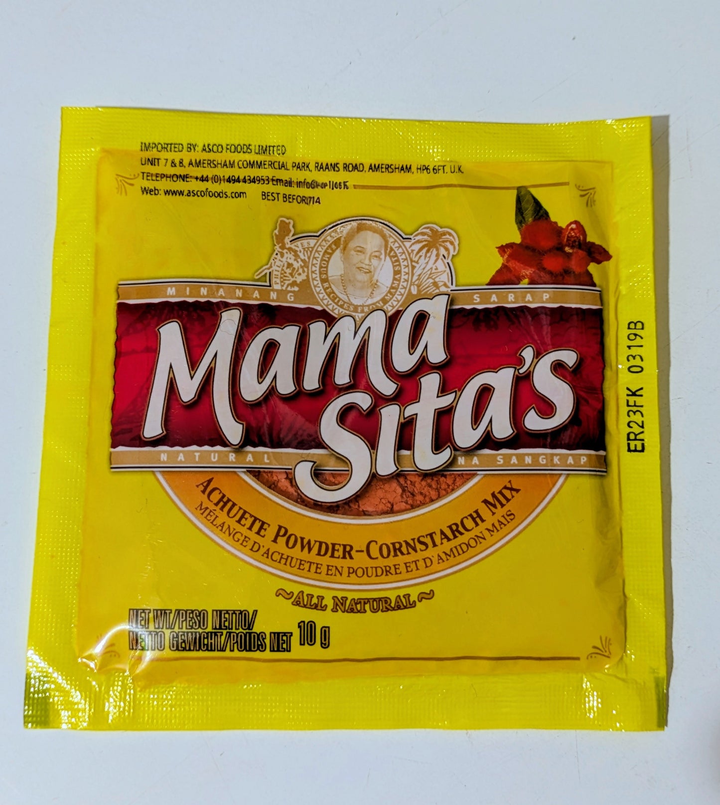 MAMA SITAS ACHUETE POWDER (10g)