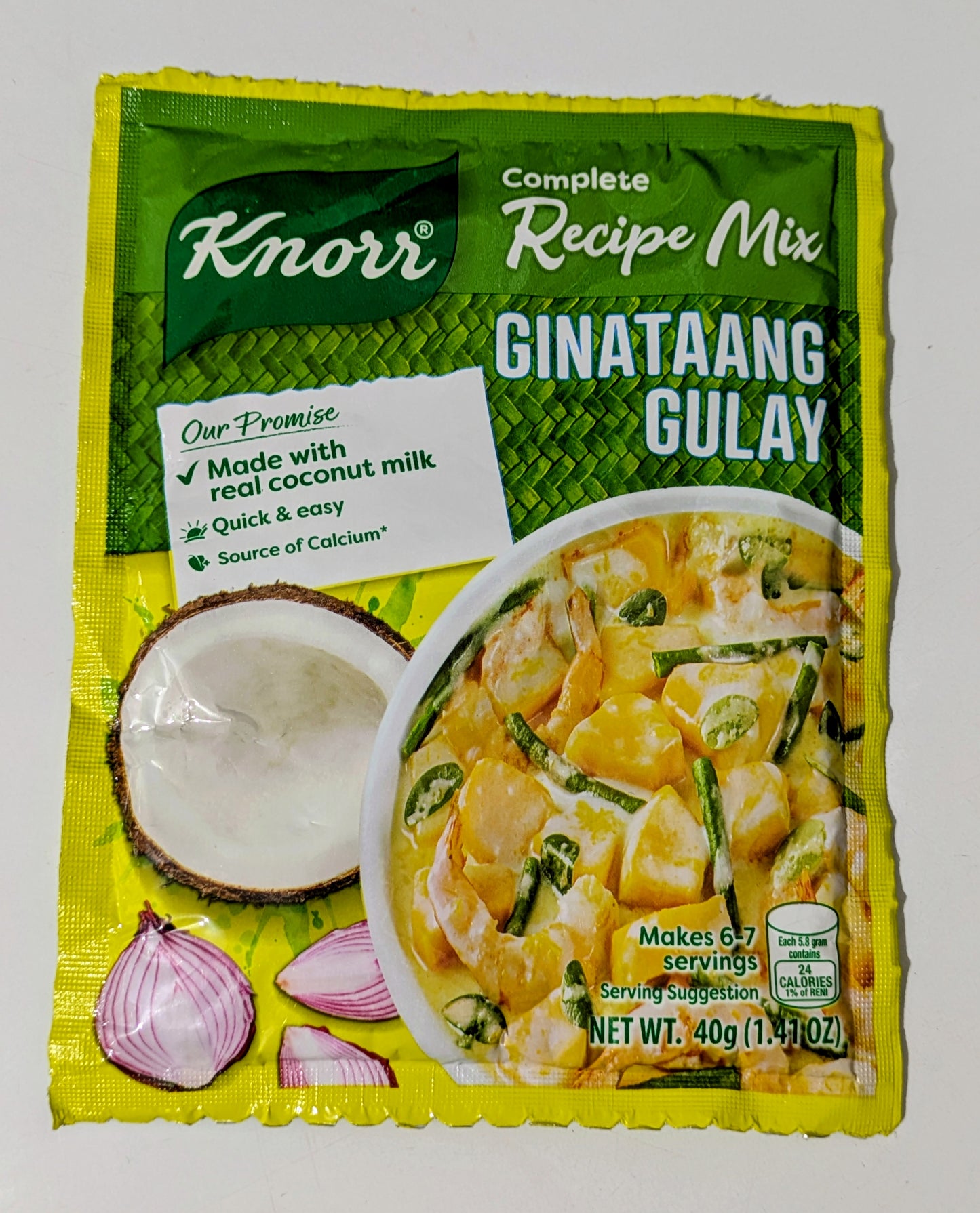 KNORR GINATAGAANG GULAY RECIPE MIX (40g)