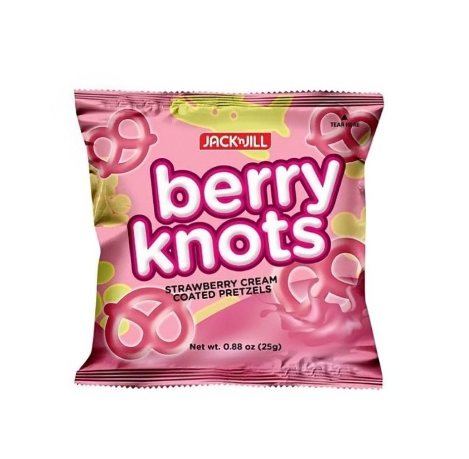 JACK & JILL PRETZEL BERRY KNOTS STRAWBERRY