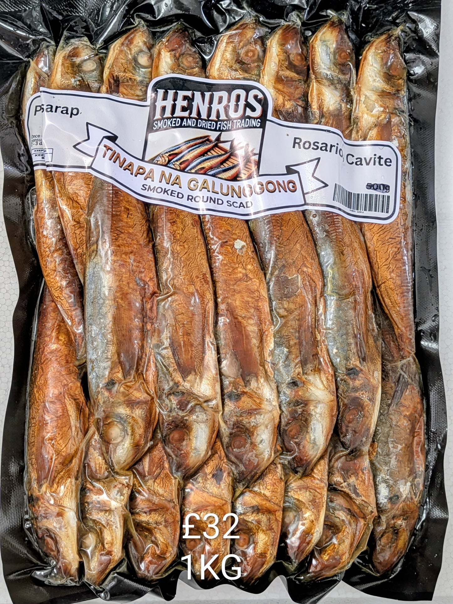 HENROS TINAPA GALUNGGONG 1KG