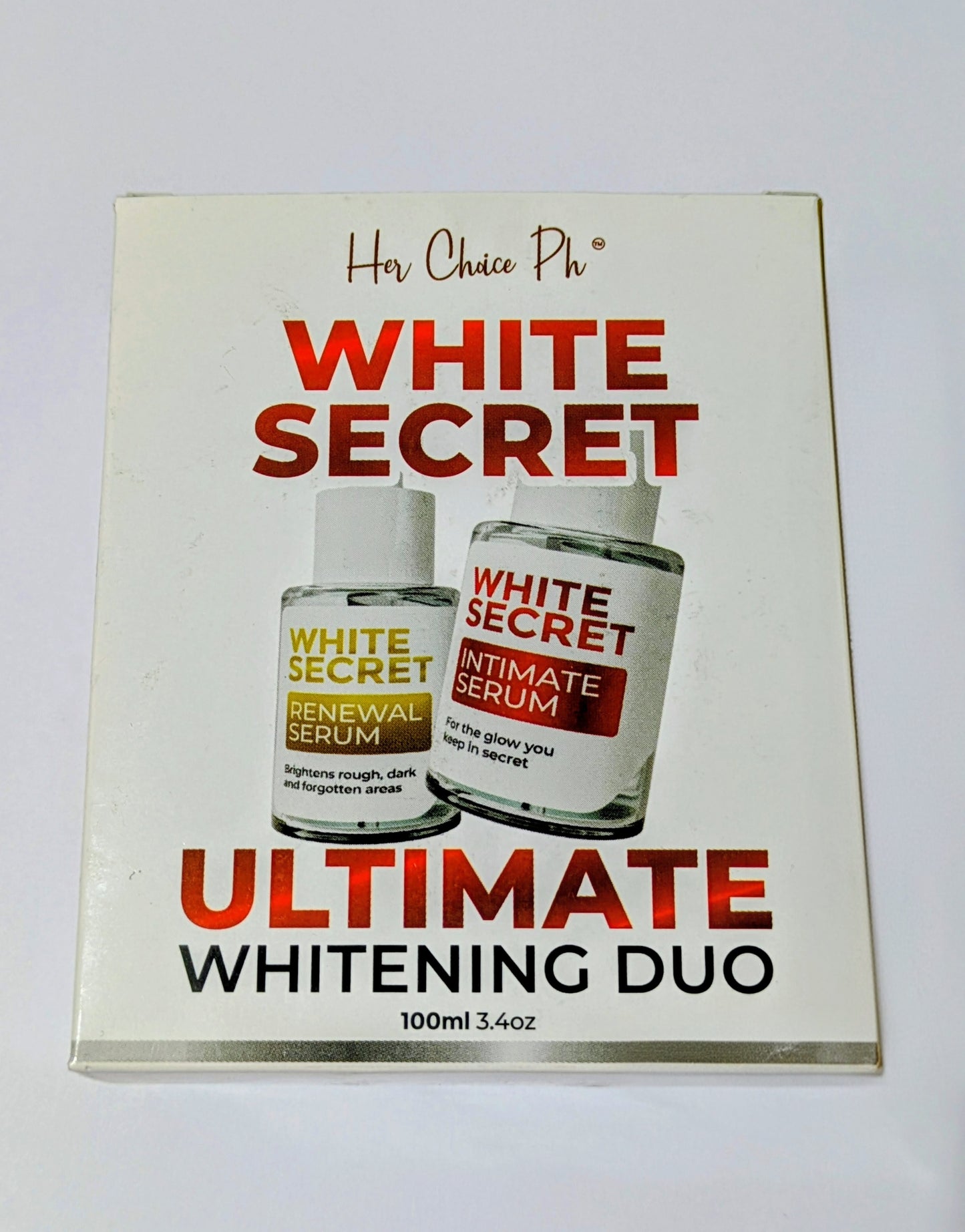 HER CHOICE PH WHITE SECRET ULTIMATE WHITENING DOU