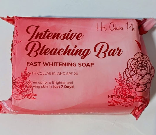 HER CHOICE PH INTENSIVE BLEACHING BAR FAST WHITENING SOAP