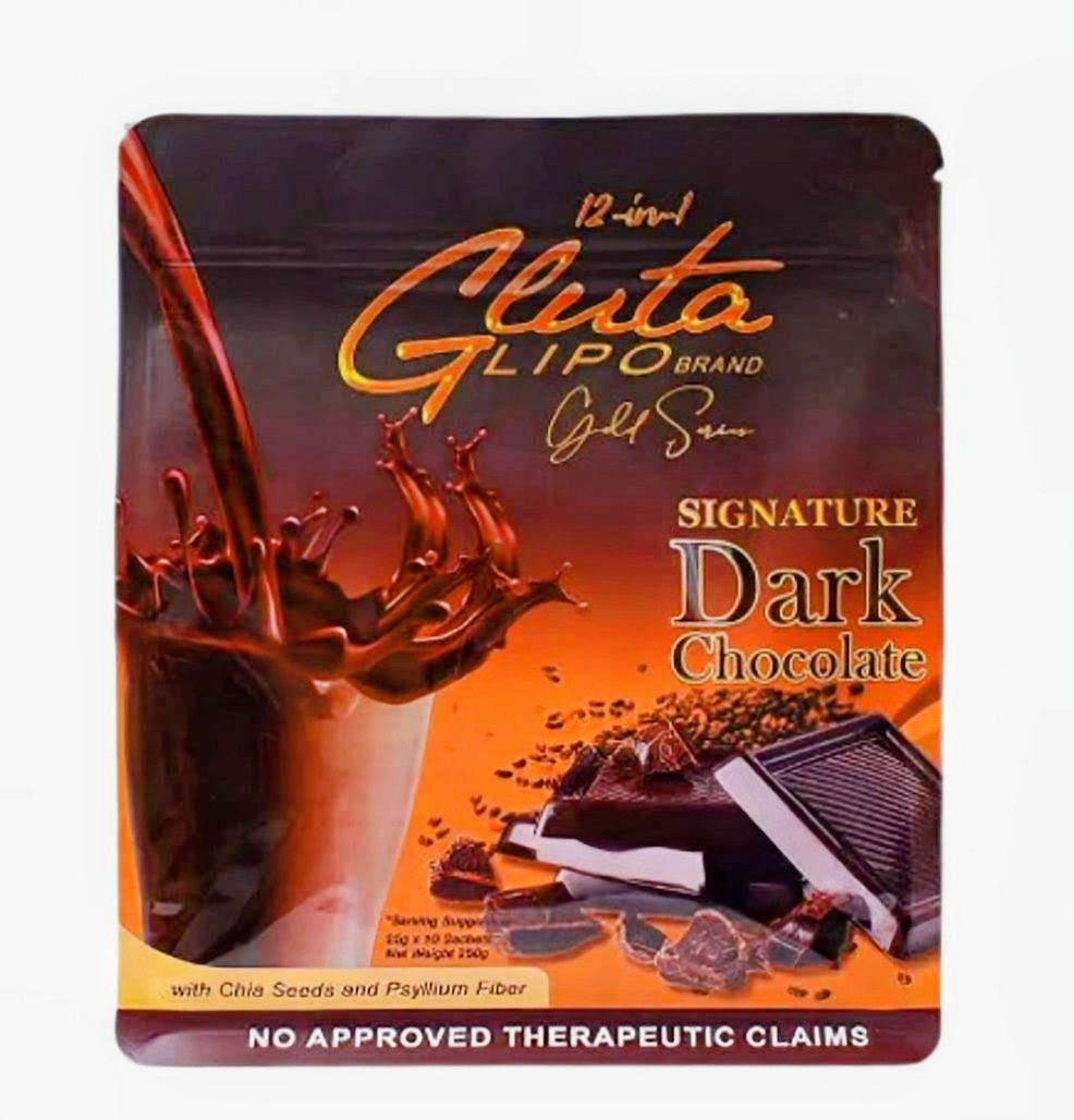 GLUTA LIPO DARK CHOCOLATE 12 in 1