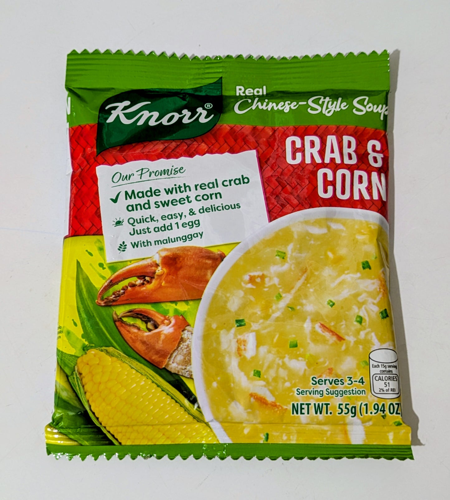 KNORR CRAB & CORN (55g)