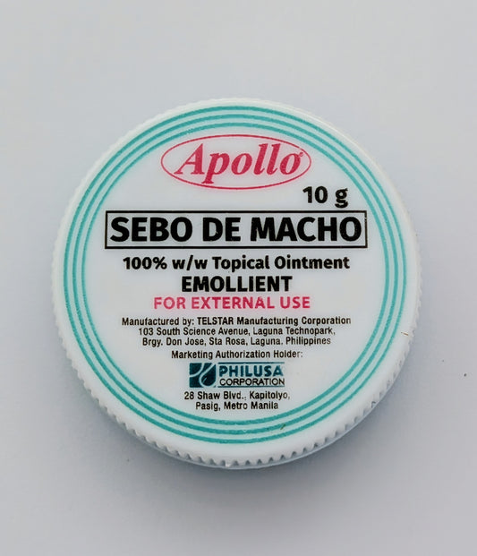 APOLLO SEBO DE MACHO 10G