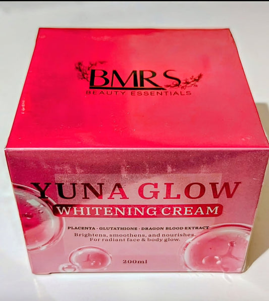 BMRS YUNA GLOW WHITENING CREAM 200ml